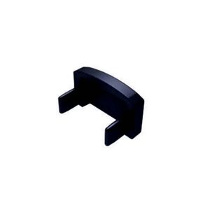Ponteira Baixa PE329 para Perfil de LED RM-329 Preto Rometal