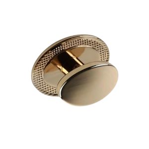 Puxador Ponto Beetle com Base Granada Gold Zen Design