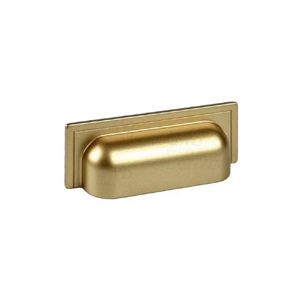 Puxador Plymouth 80mm Dourado Zen Design