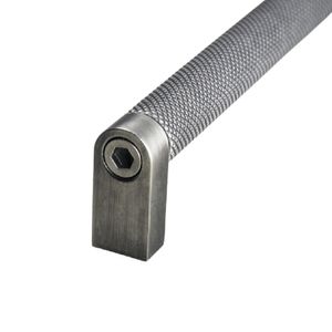 Puxador Allen Granado 224mm Níquel Velho Zen Design