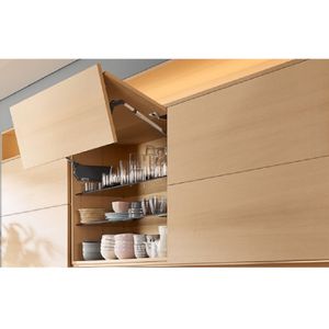 Articulador Aventos HF 700-900mm FR 5350 a 10150 Cinza Claro Blum