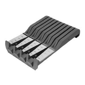 Porta Facas Inox para até 09 Facas 283x180mm FGVTN