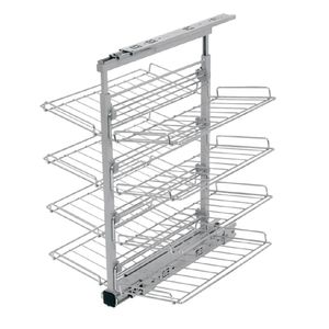 Sapateira Deslizante Dupla 2190 490x660/950x470mm Cromada Masutti Copat