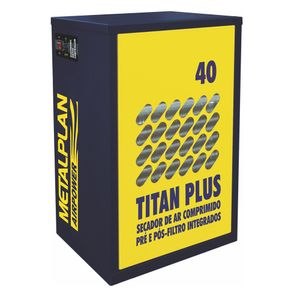 Secador de Ar Comprimido por Refrigeração 40 PCM Titan Plus 40 Metalplan