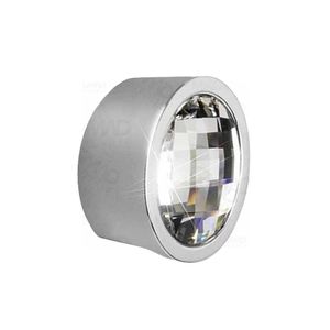 Puxador Rádio Diamond Grande 30mm Cromo Zen Design