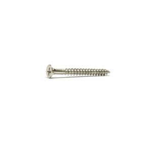Parafuso para Madeira 4,0x30mm Cabeça Chata Phillips 200 unidades Zincado
