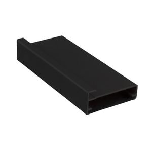 Perfil para Porta de Alumínio SP-1036L 03 metros Preto SP Alumínio