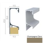 perfil-puxador-gola-rm-052-champagne-claro-rometal-imagem-01
