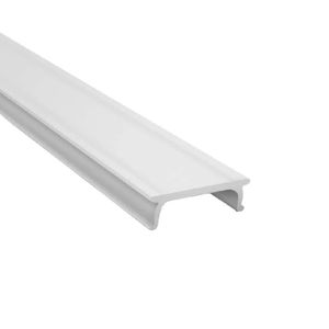 Perfil Difusor Baixo DF-001 para Perfil LED Barra 03 metros Rometal