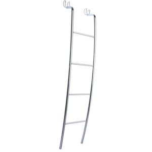 Escada Tubular Curva 6208 335x1800x390mm Cromada