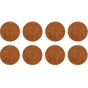Tapa Furo Adesivo PVC 12mm Magma Bronze Guararapes Cartela 40 Unidades
