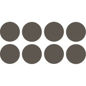 Tapa Furo Adesivo PVC 12mm Vert Silício Arauco Cartela 40 Unidades