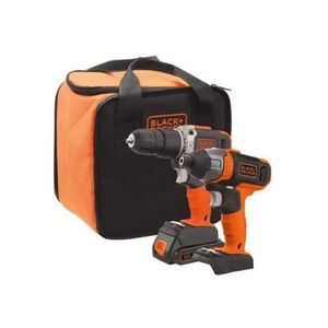 Combo Furadeira Parafusadeira de Impacto 20V Máx  BCK21S1S-BR Black & Decker