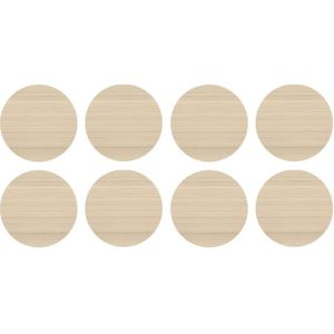 Tapa Furo Adesivo PVC 12mm Prisma Carvalho Lir Duratex Cartela 40 Unidades