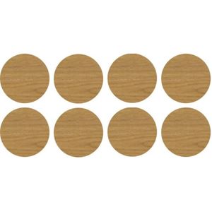 Tapa Furo Adesivo PVC 12mm Thera Teka Soho Duratex Cartela 40 Unidades