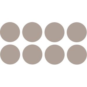 Tapa Furo Adesivo PVC 12mm Velluto Gianduia Natural Duratex Cartela 40 Unidades