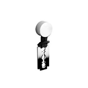 Puxador Ponto Fune Gales Cromado com Inox Polido Zen Design