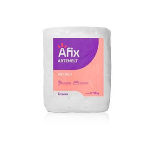 Cola Hot Melt Branca de 140º a 160º para Coladeira de Bordas 10 Kg Afix 1824 Artecola