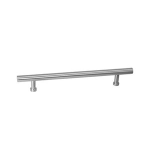 Puxador Alça 240 Escovado sem Friso 128mm Pauma