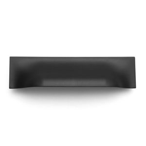 Puxador Pipe Simétrico 120mm Preto Zen Design