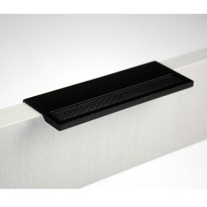 Puxador Citizen Grande 96mm Preto Zen Design
