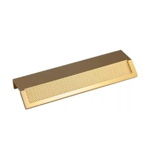 Puxador Citizen 45º Grande 96mm Dourado Matte Zen Design