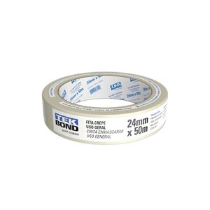 Fita Crepe Uso Geral 24mm x 50m Tekbond