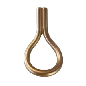 Puxador Ponto Horses Dourado Matte Zen Design