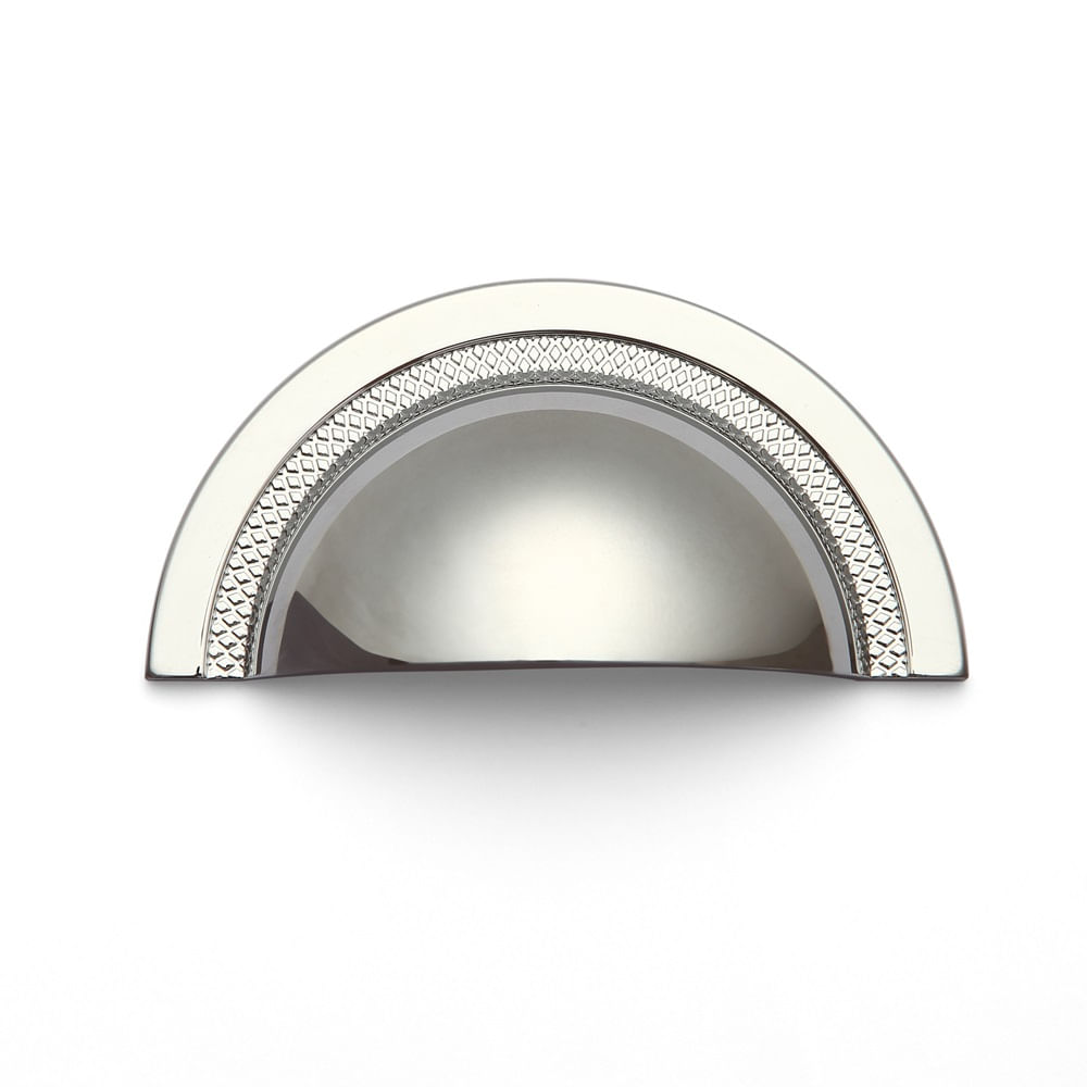 Puxador Shell Zen 48mm Cromado