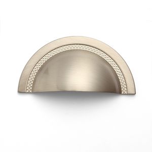 Puxador Shell 48mm Níquel Escovado Zen Design