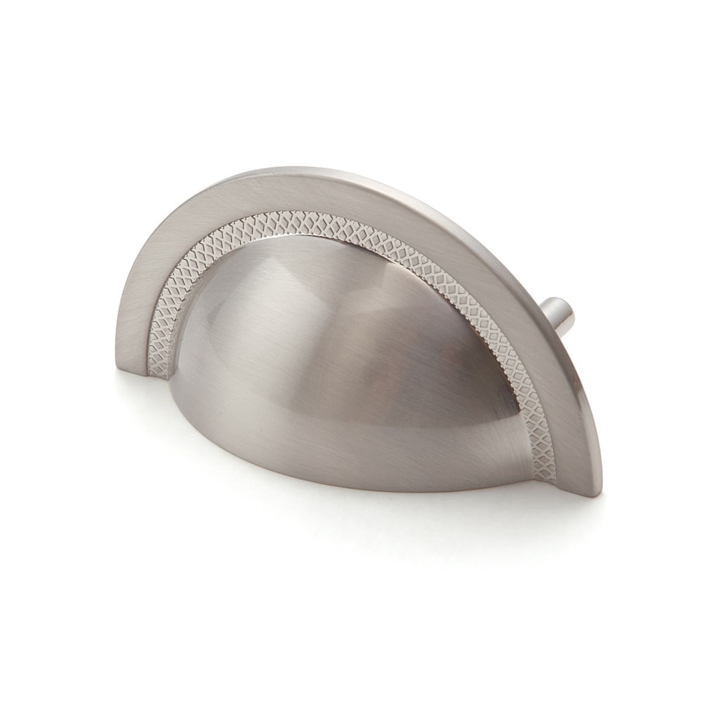 Puxador Shell Zen 48mm Níquel Escovado