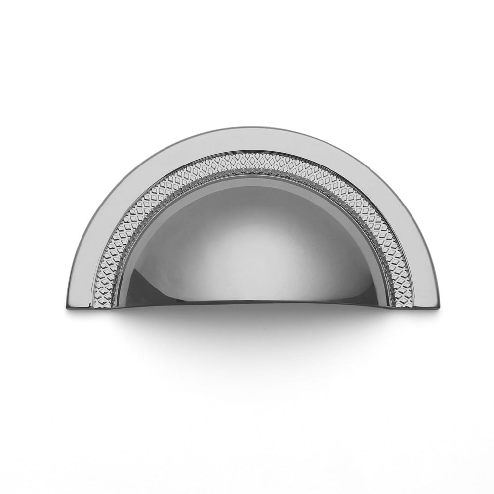 colon　0102 ♡ Puxador Shell Zen 64mm Cromo