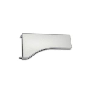 Ponteira PE183S7018 Curva para 18mm Perfil Facetato RM-183 Branco Rometal