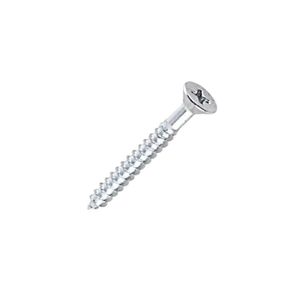 Parafuso para Madeira 4,0x25mm Cabeça Chata Phillips 200 unidades Zincado