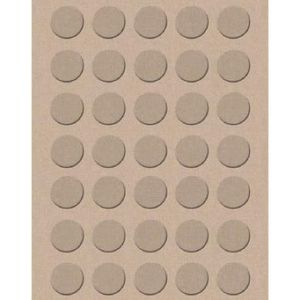 Tapa Furo Adesivo PVC 12mm Comfort Canovas Guararapes Cartela 40 Unidades