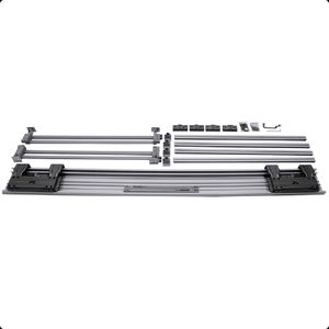 Sistema Oculto Coplanar C810 2350 (20Kg) para 02 Portas Largura 1.750 a 2.350mm Rometal