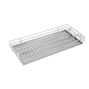 Escorredor de Louças Versátil 4379 para Armário ou Bancada 564x85x260mm Inox Masutti Copat