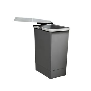Lixeira de Embutir Swing 2.0 24 Litros LP2011 Cinza Zen Design