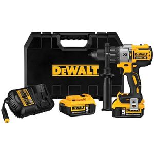 Furadeira Parafusadeira de Impacto 1/2 pol. (13mm) DCD996P2T-BR 20V Máx Brushless 02 Baterias 20V 5.0Ah DeWalt