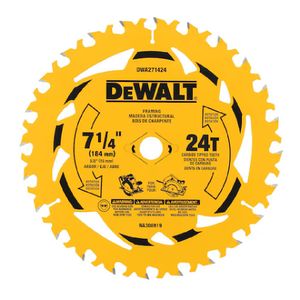 Disco de Serra 184x16x24Z E/D para Madeira DWA271424 DeWalt