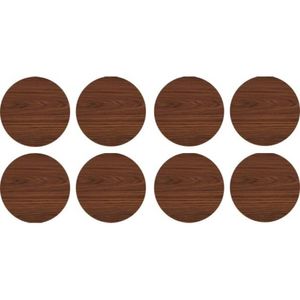 Tapa Furo Adesivo PVC 12mm Poro Bossa Nova Arauco 40 Unidades