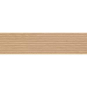 Fita de Borda PVC Madeira Carvalho Capri Ripado Guararapes 35x0,45mm Rolo 20m
