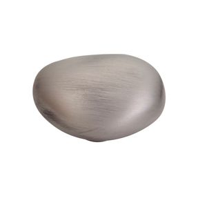 Puxador Ponto Seixo Pequeno Níquel Velho Zen Design