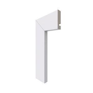 Guarnição de Poliestireno 2.400x50mm 473 GN/BR Branco Santa Luzia