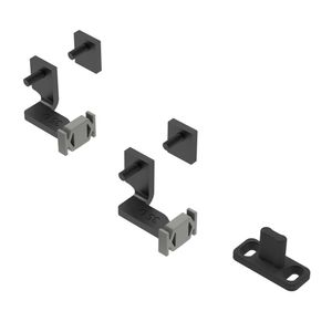 Sistema Sequenziato 02 Portas 35 a 40mm Fechamento à Direita Rometal