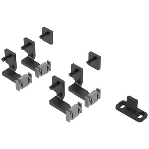 Sistema Sequenziato 03 Portas 35 a 40mm Fechamento à Direita Rometal