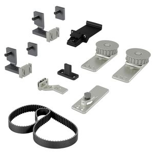 Sistema Sequenziato Syncro 02 Portas 25 a 35mm Fechamento à Direita Rometal