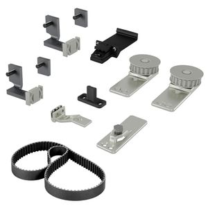 Sistema Sequenziato Syncro 02 Portas 25 a 35mm Fechamento à Esquerda Rometal