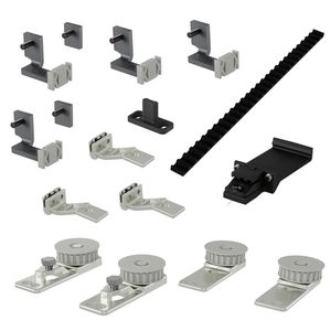 Sistema Sequenziato Syncro 03 Portas 25 a 35mm Fechamento à Esquerda Rometal