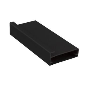Perfil para Porta de Alumínio SP-1036L 03 metros Preto SP Alumínio